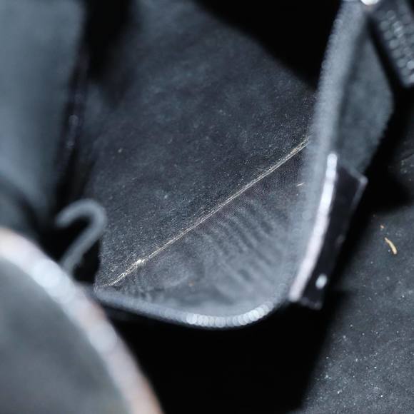 GUCCI Hand Bag Suede Outlet Black 001 3738 Auth 74647 - Picture 14 of 16